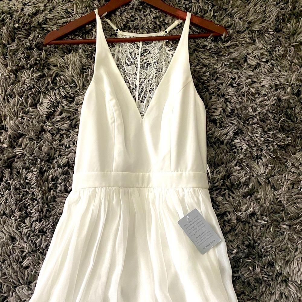 Lulus white maxi